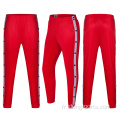 Basketball Soccer Sports Pantalon de bouton de boucle ouverte complète